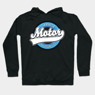 garage motor company retro logo Hoodie